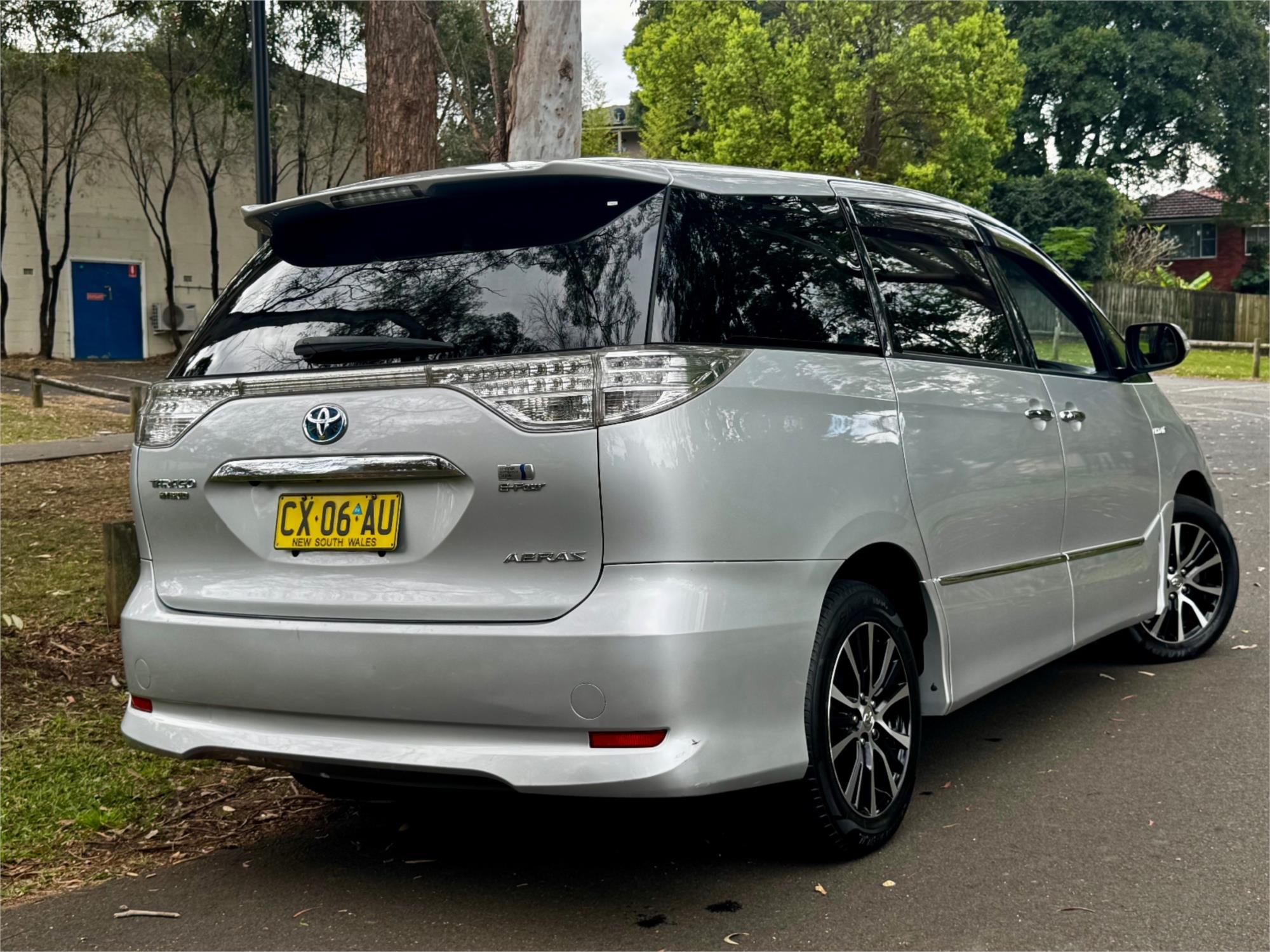 2014 TOYOTA ESTIMA AERAS HYBRID 4WD AUTOMATIC WAGON