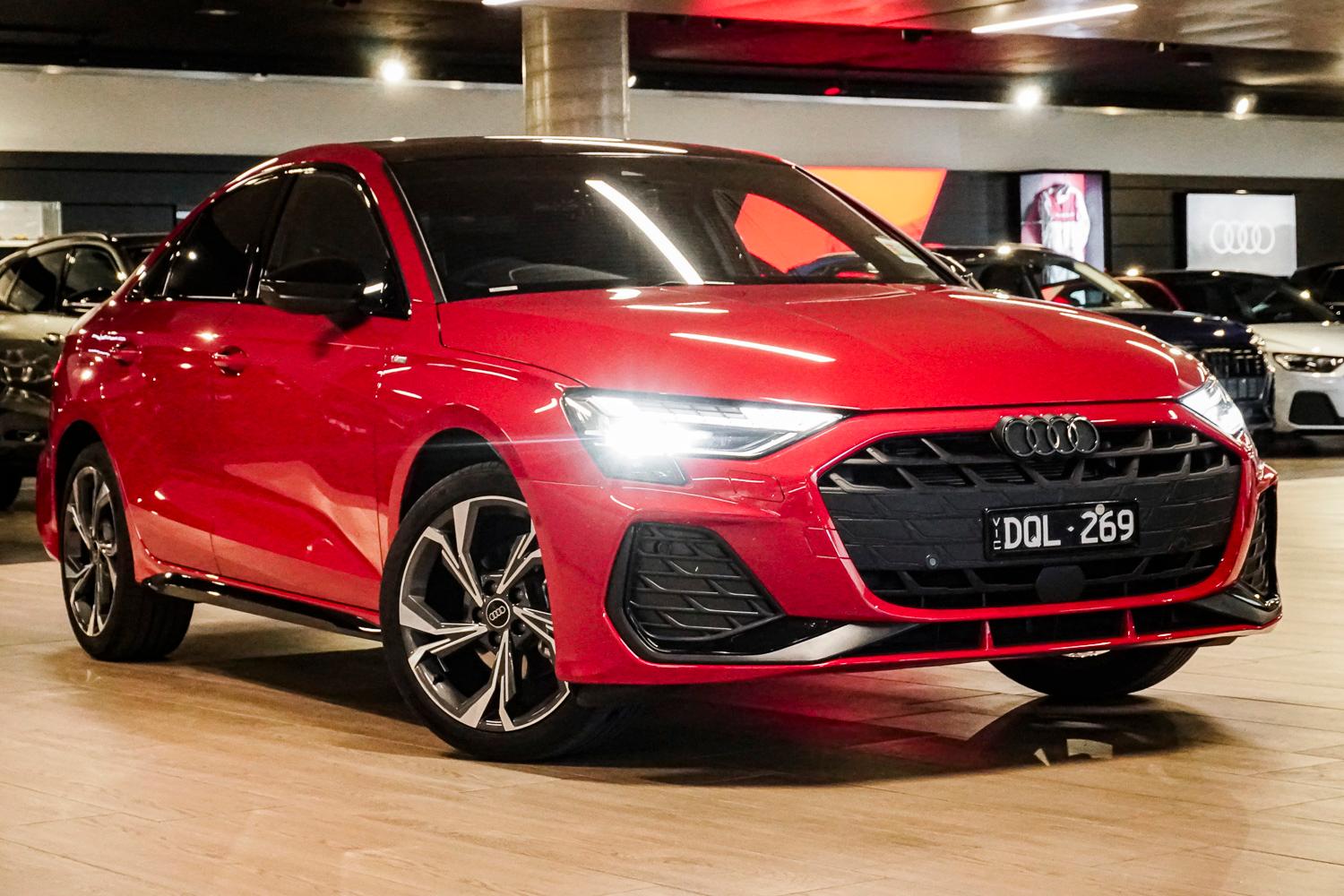 2025 AUDI A3 8Y MY25 35 TFSI S LINE (MHEV) 7 SP AUTO S-TRONIC 4D SEDAN
