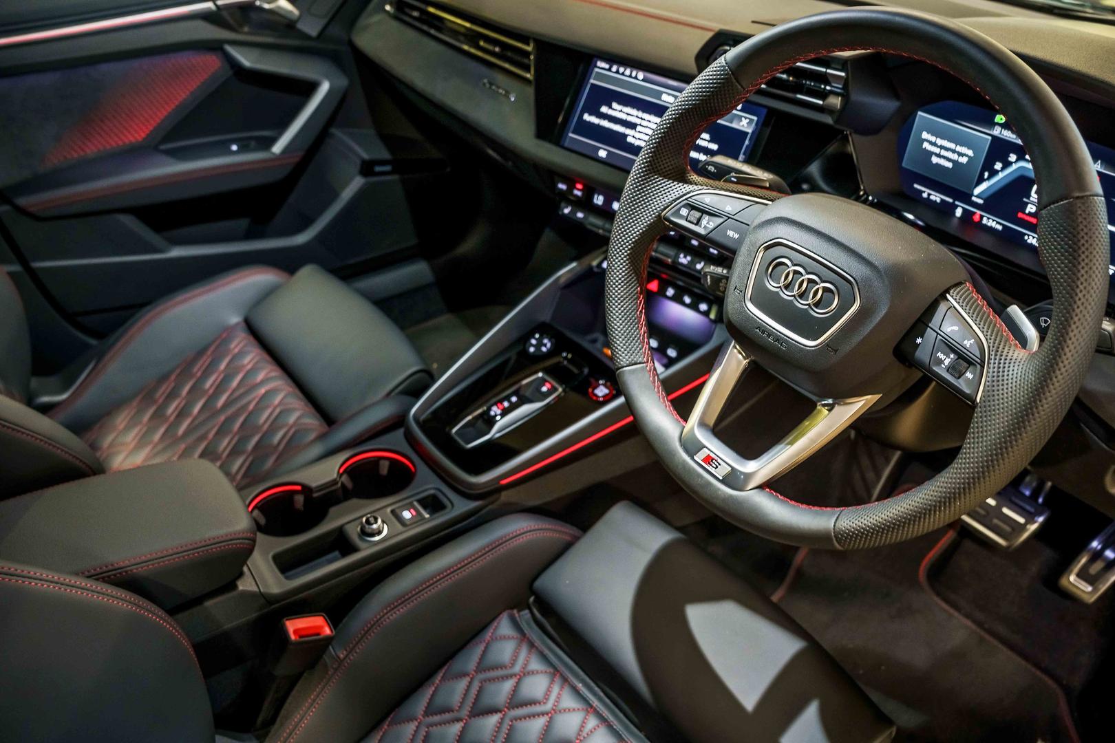 2025 AUDI S3 8Y MY24 2.0 TFSI QUATTRO 7 SP AUTO S-TRONIC 4D SPORTBACK