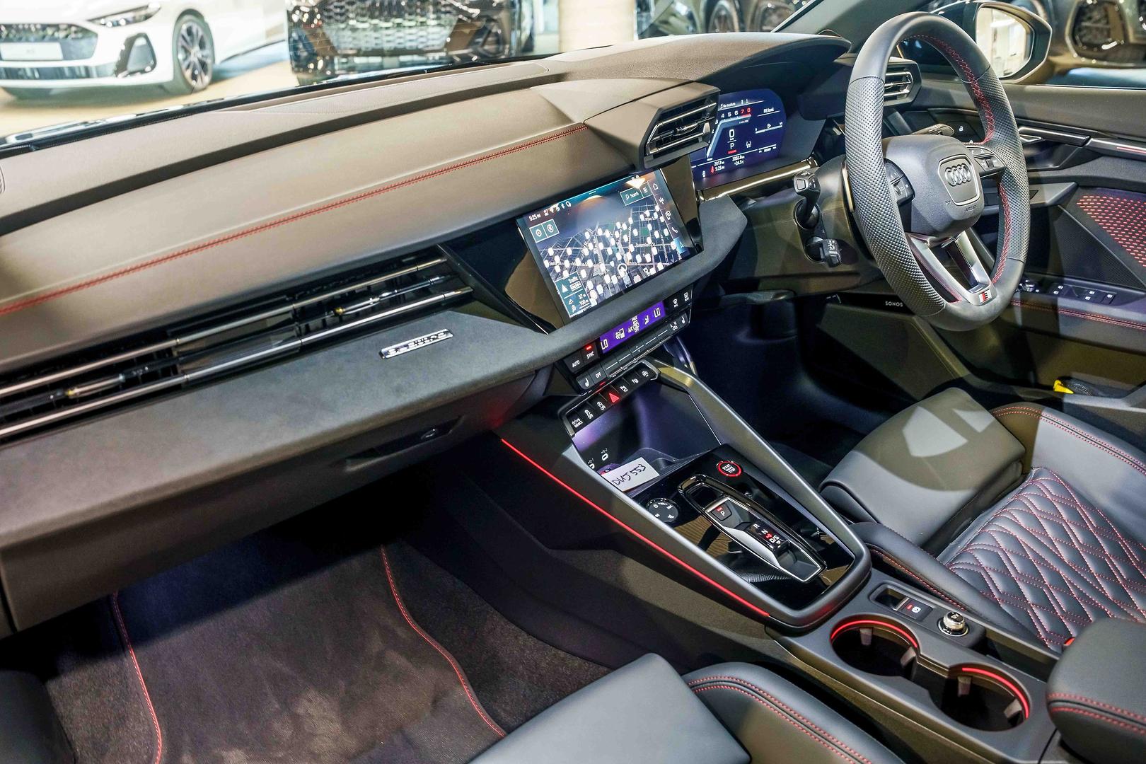 2025 AUDI S3 8Y MY24 2.0 TFSI QUATTRO 7 SP AUTO S-TRONIC 4D SPORTBACK