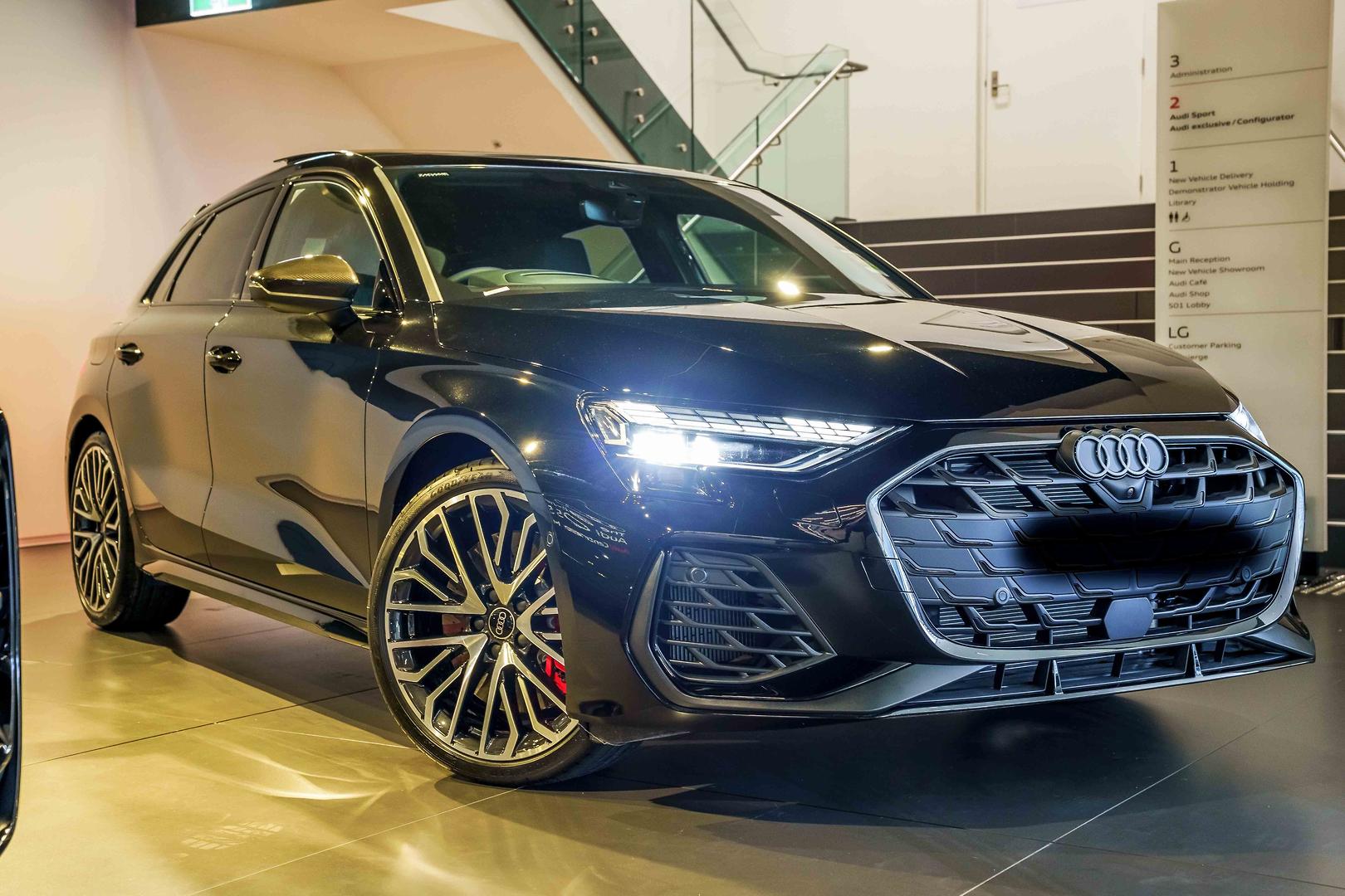 2025 AUDI S3 8Y MY24 2.0 TFSI QUATTRO 7 SP AUTO S-TRONIC 4D SPORTBACK