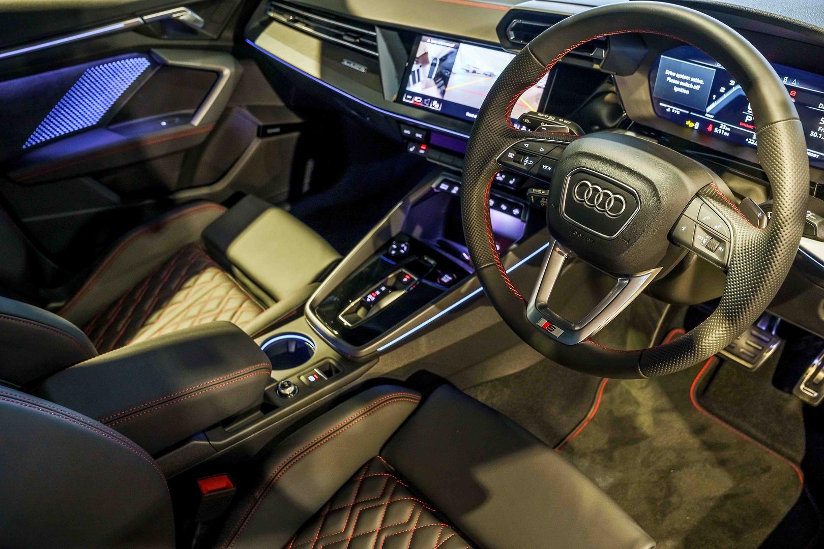 2025 AUDI S3 8Y MY24 2.0 TFSI QUATTRO 7 SP AUTO S-TRONIC 4D SPORTBACK