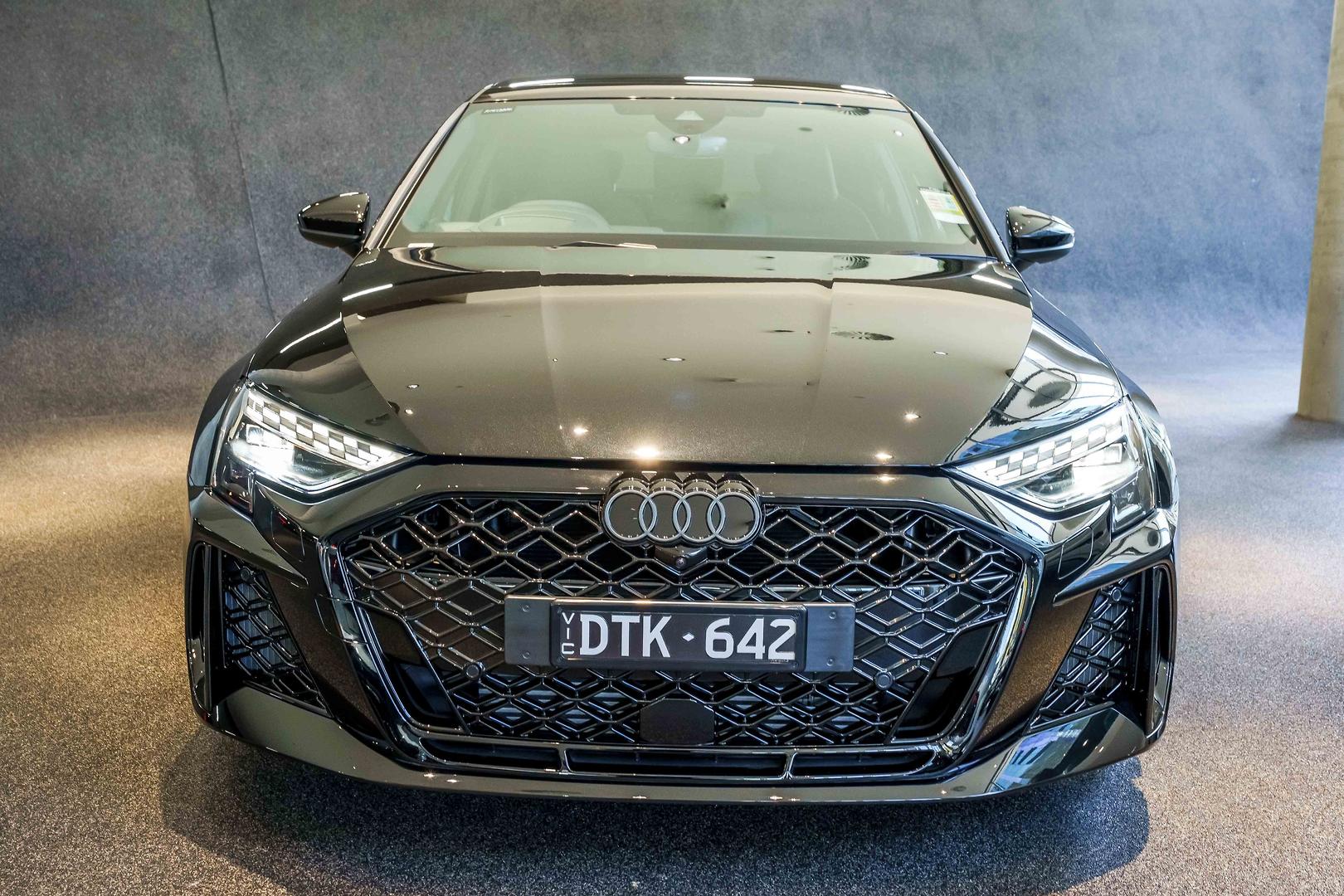 2025 AUDI RS 3 8Y MY24 2.5 TFSI S TRONIC 7 SP AUTO S-TRONIC 4D SPORTBACK