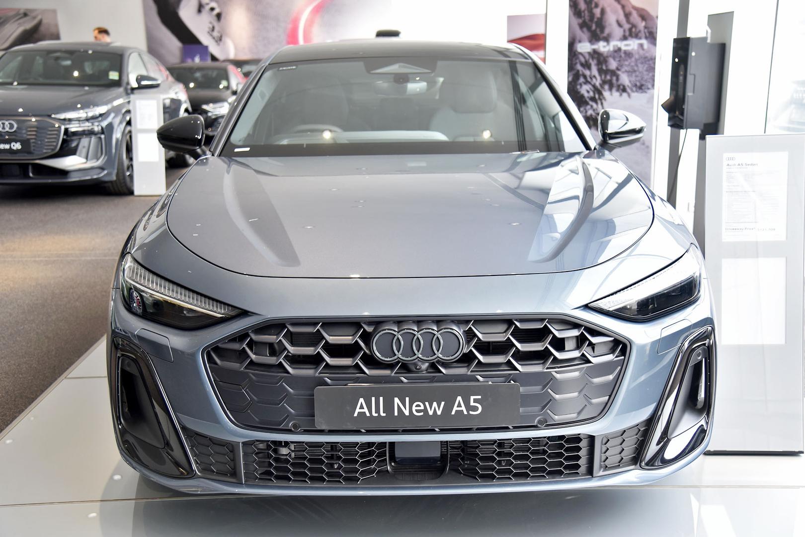 2025 AUDI A5 FU MY25 E-HYBRID QUATTRO (PHEV) 7SP AUTO S-TRONIC DUAL CL 4D SEDAN