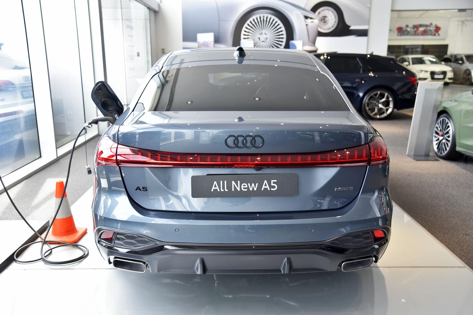 2025 AUDI A5 FU MY25 E-HYBRID QUATTRO (PHEV) 7SP AUTO S-TRONIC DUAL CL 4D SEDAN