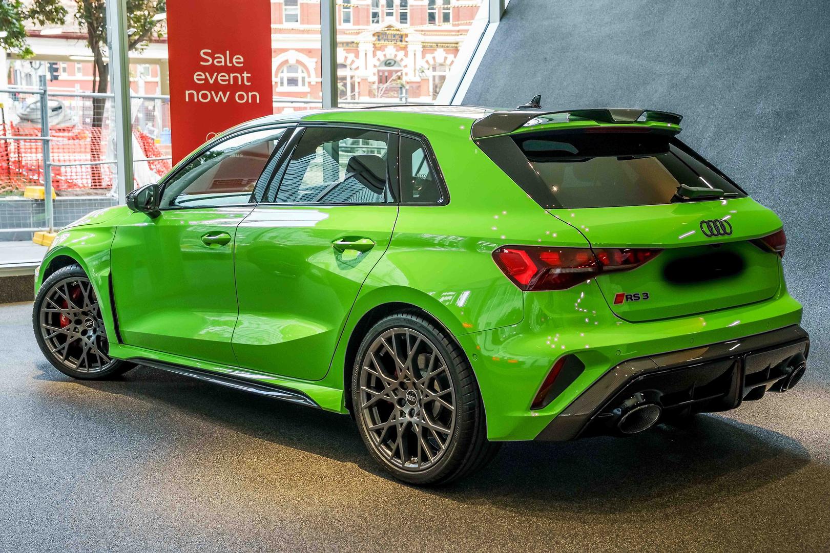 2025 AUDI RS 3 8Y MY26 2.5 TFSI S TRONIC 7 SP AUTO S-TRONIC 4D SPORTBACK