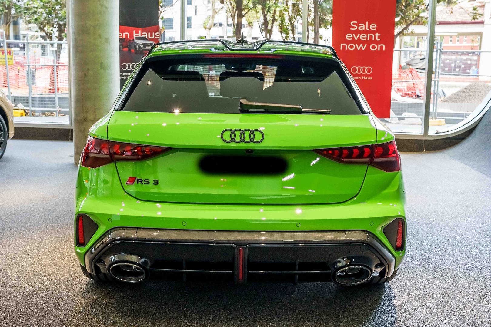 2025 AUDI RS 3 8Y MY26 2.5 TFSI S TRONIC 7 SP AUTO S-TRONIC 4D SPORTBACK