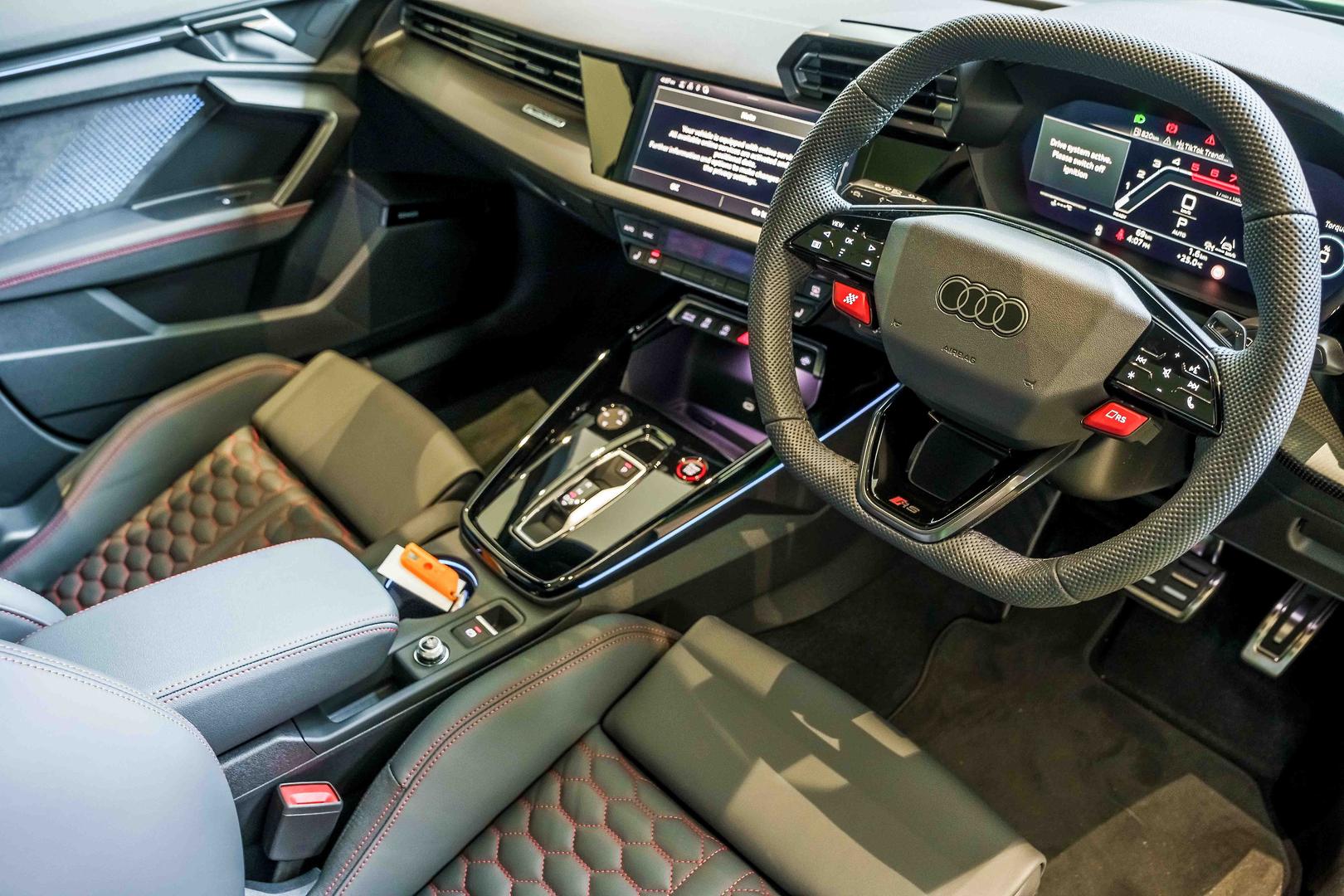 2025 AUDI RS 3 8Y MY26 2.5 TFSI S TRONIC 7 SP AUTO S-TRONIC 4D SPORTBACK