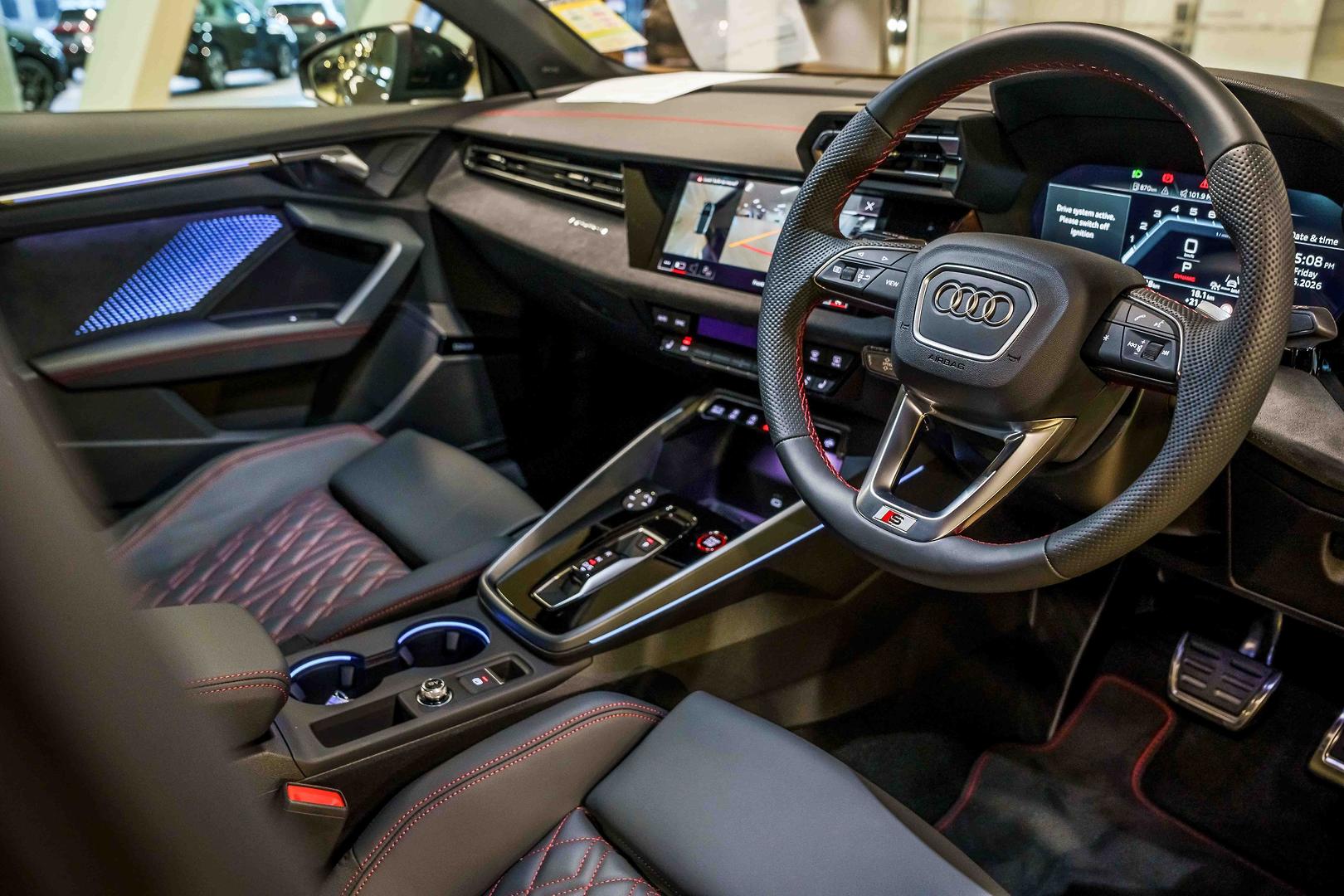 2025 AUDI S3 8Y MY25 QUATTRO 7 SP AUTO S-TRONIC 4D SPORTBACK