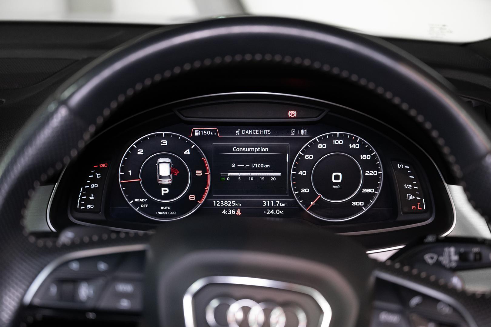 2018 AUDI Q7 4M MY19 50 TDI QUATTRO BLACK EDITION 8 SP AUTOMATIC TIPTRONIC 4D WAGON