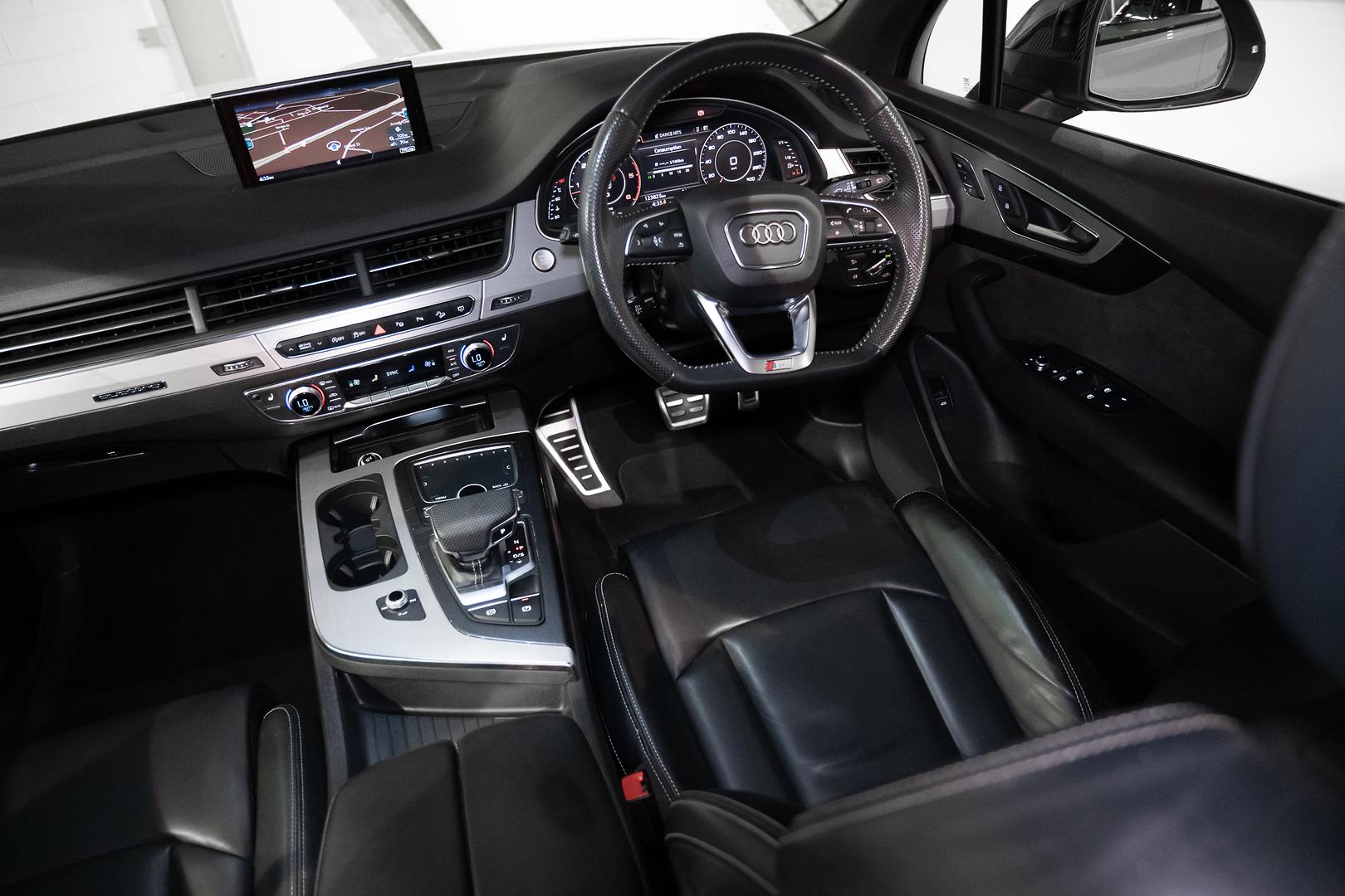 2018 AUDI Q7 4M MY19 50 TDI QUATTRO BLACK EDITION 8 SP AUTOMATIC TIPTRONIC 4D WAGON