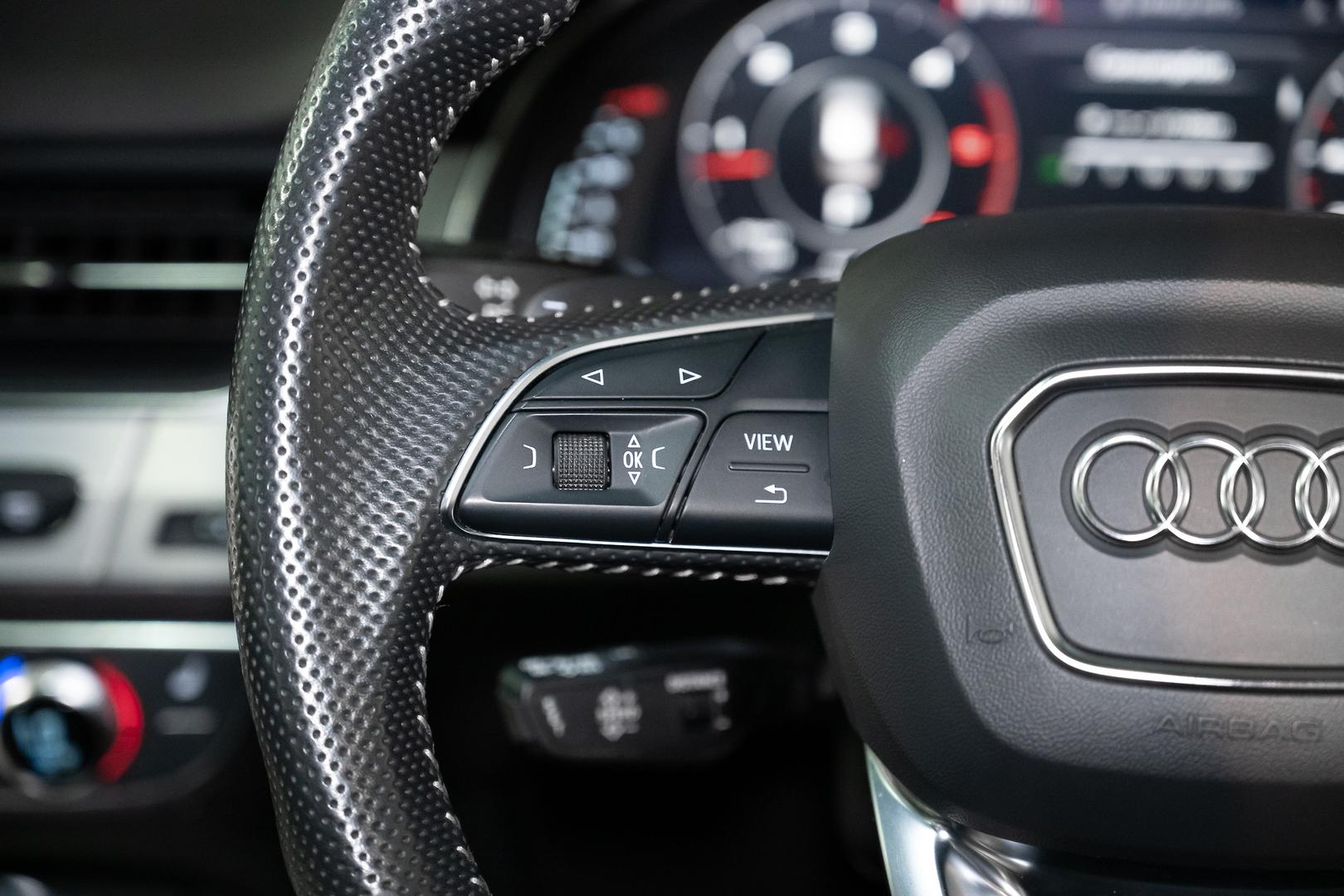 2018 AUDI Q7 4M MY19 50 TDI QUATTRO BLACK EDITION 8 SP AUTOMATIC TIPTRONIC 4D WAGON