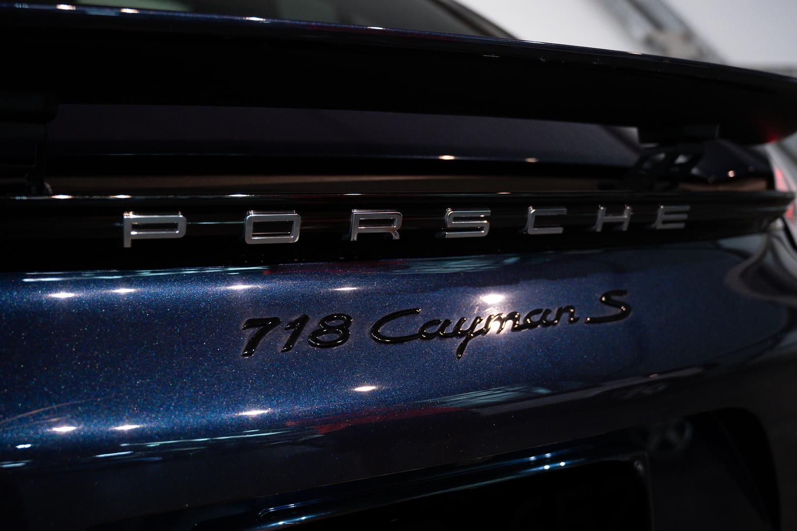 2017 PORSCHE 718 CAYMAN S 982 AUTO MY18 SEDAN