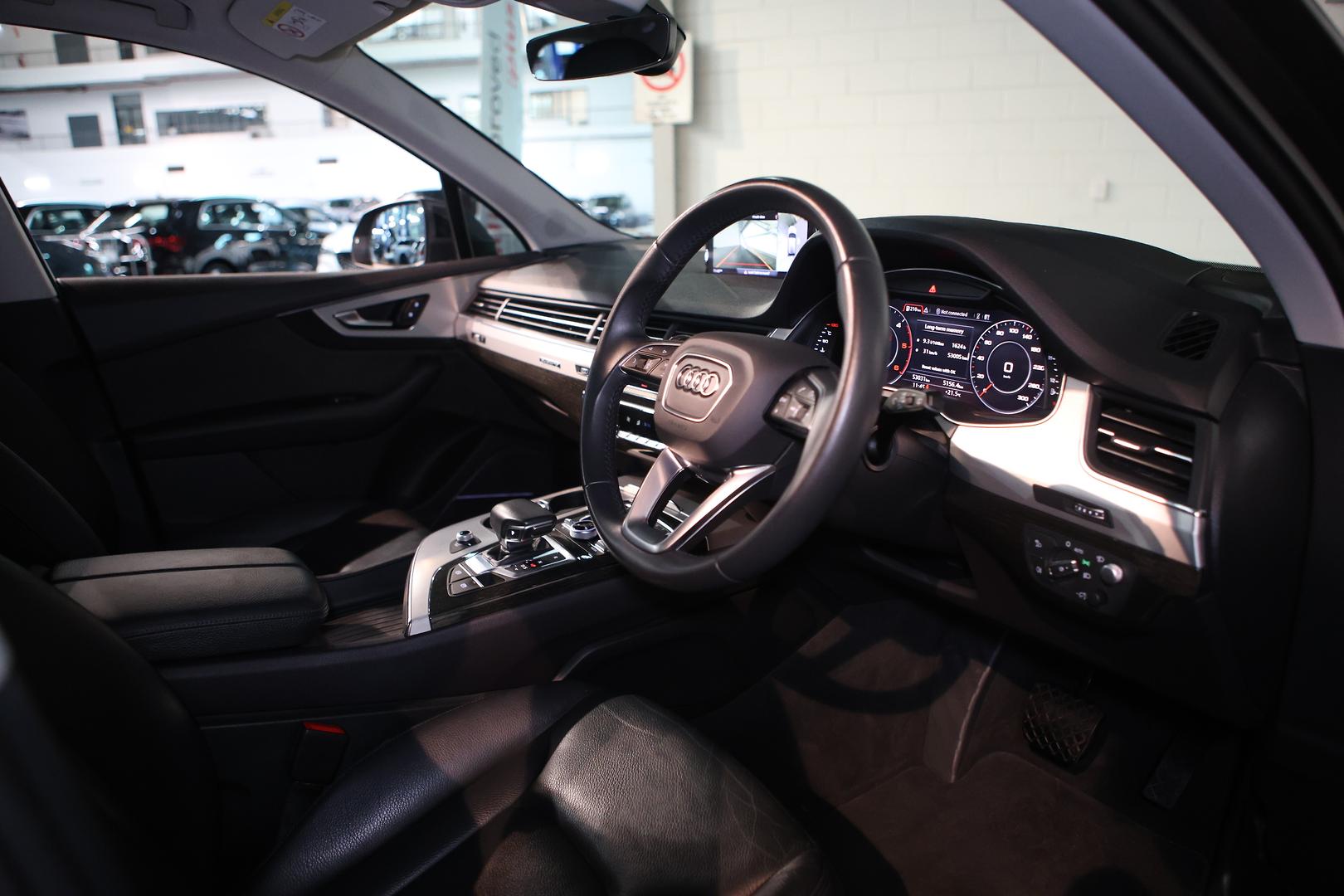 2018 AUDI Q7 4M MY19 50 TDI QUATTRO 8 SP AUTOMATIC TIPTRONIC 4D WAGON