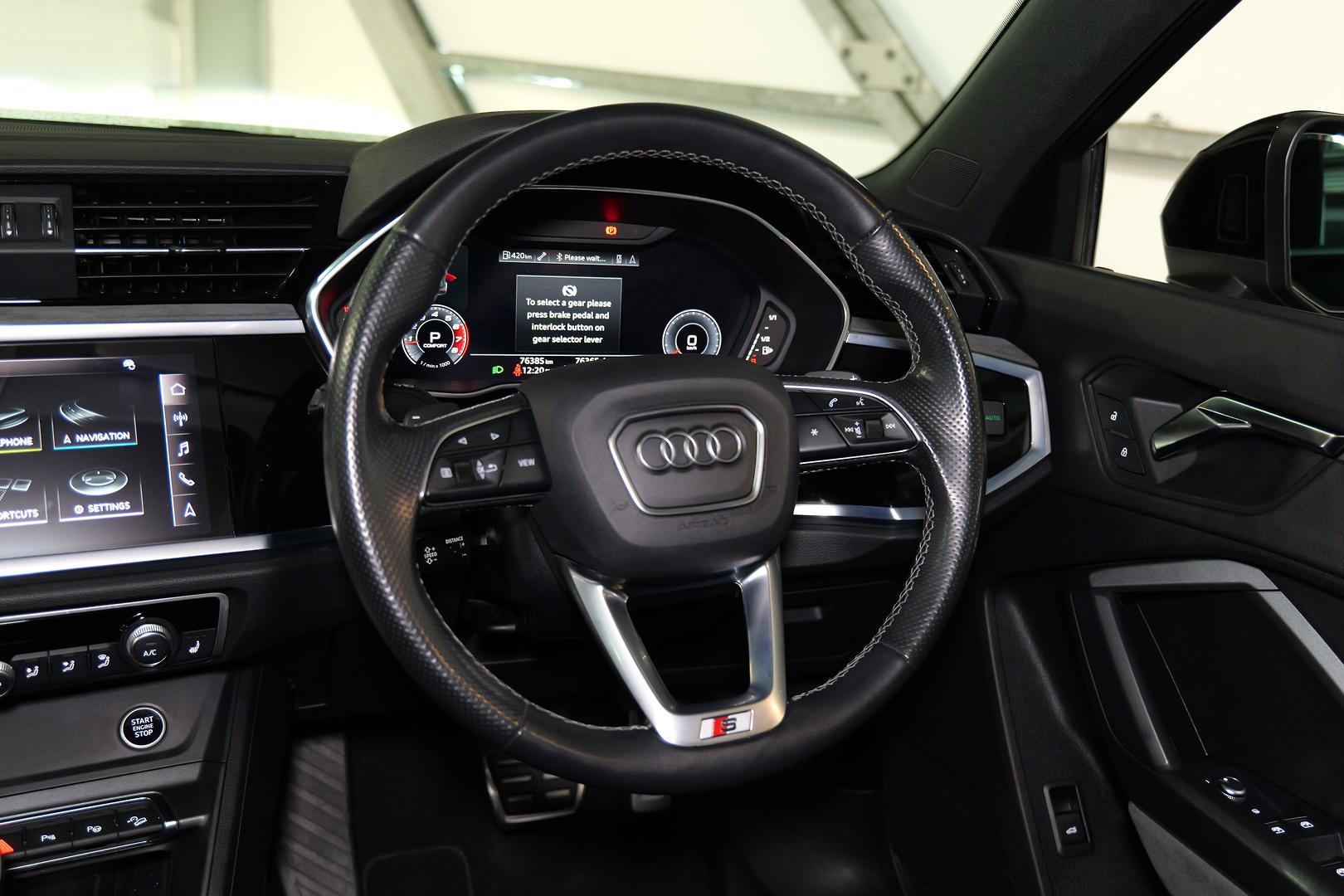2021 AUDI Q3 F3 MY20 35 TFSI S LINE 6 SP AUTOMATIC STEPTRONIC 4D SPORTBACK WAGON