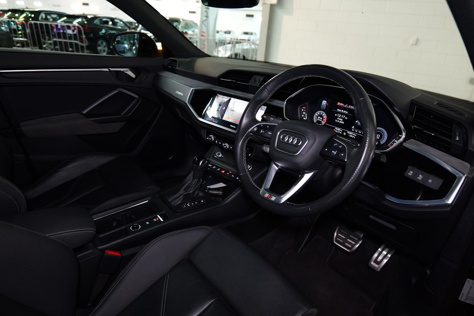 2021 AUDI Q3 F3 MY20 35 TFSI S LINE 6 SP AUTOMATIC STEPTRONIC 4D SPORTBACK WAGON