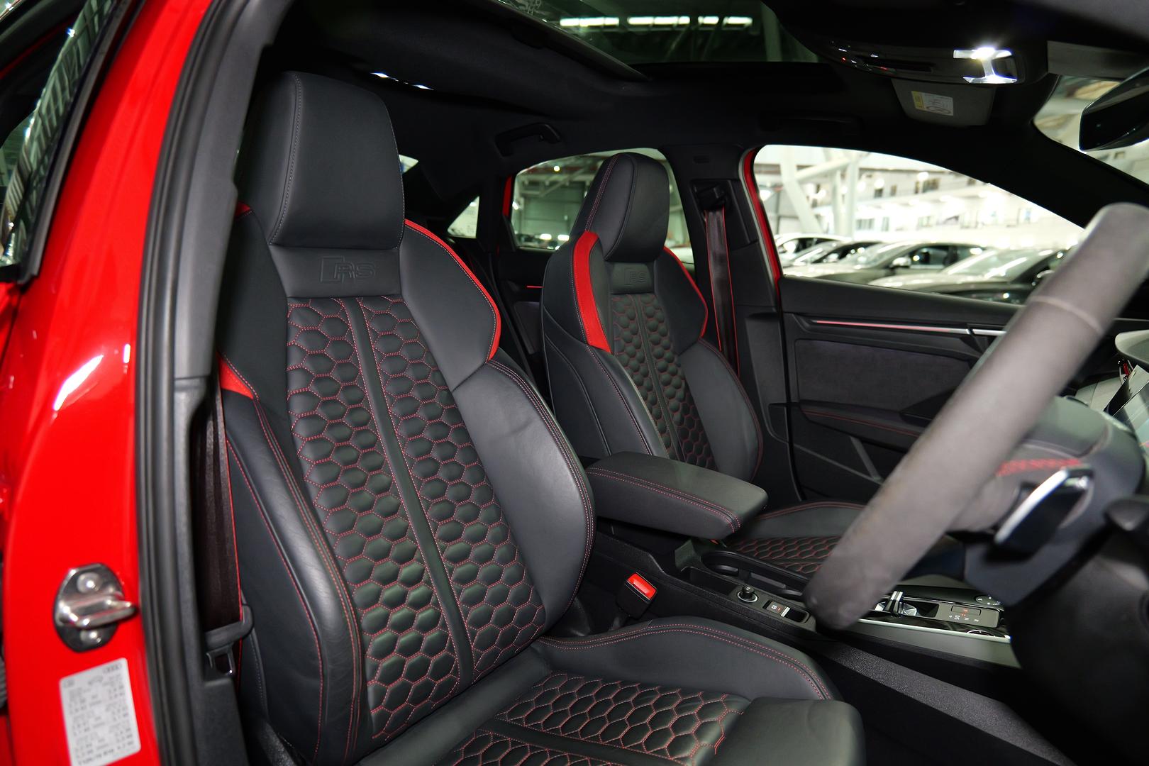 2022 AUDI RS 3 8Y MY22 2.5 TFSI S TRONIC 7 SP AUTO S-TRONIC 4D SEDAN