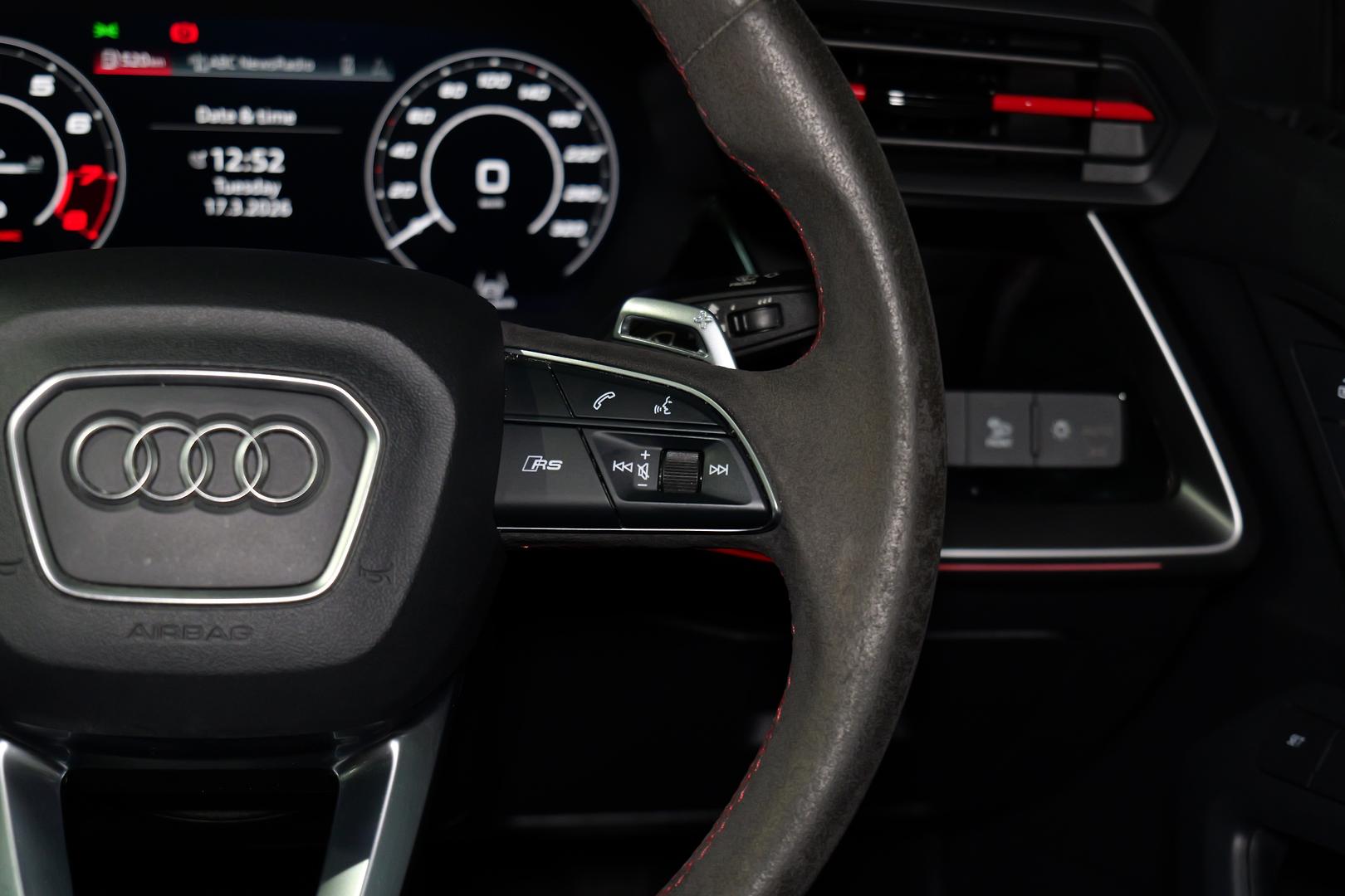 2022 AUDI RS 3 8Y MY22 2.5 TFSI S TRONIC 7 SP AUTO S-TRONIC 4D SEDAN
