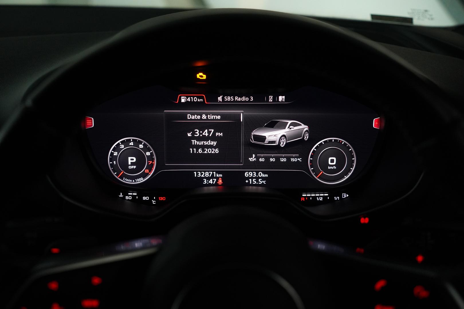 2017 AUDI TT FV3 MY18 2.0 TFSI SPORT 6 SP AUTO DIRECT SHIFT COUPE