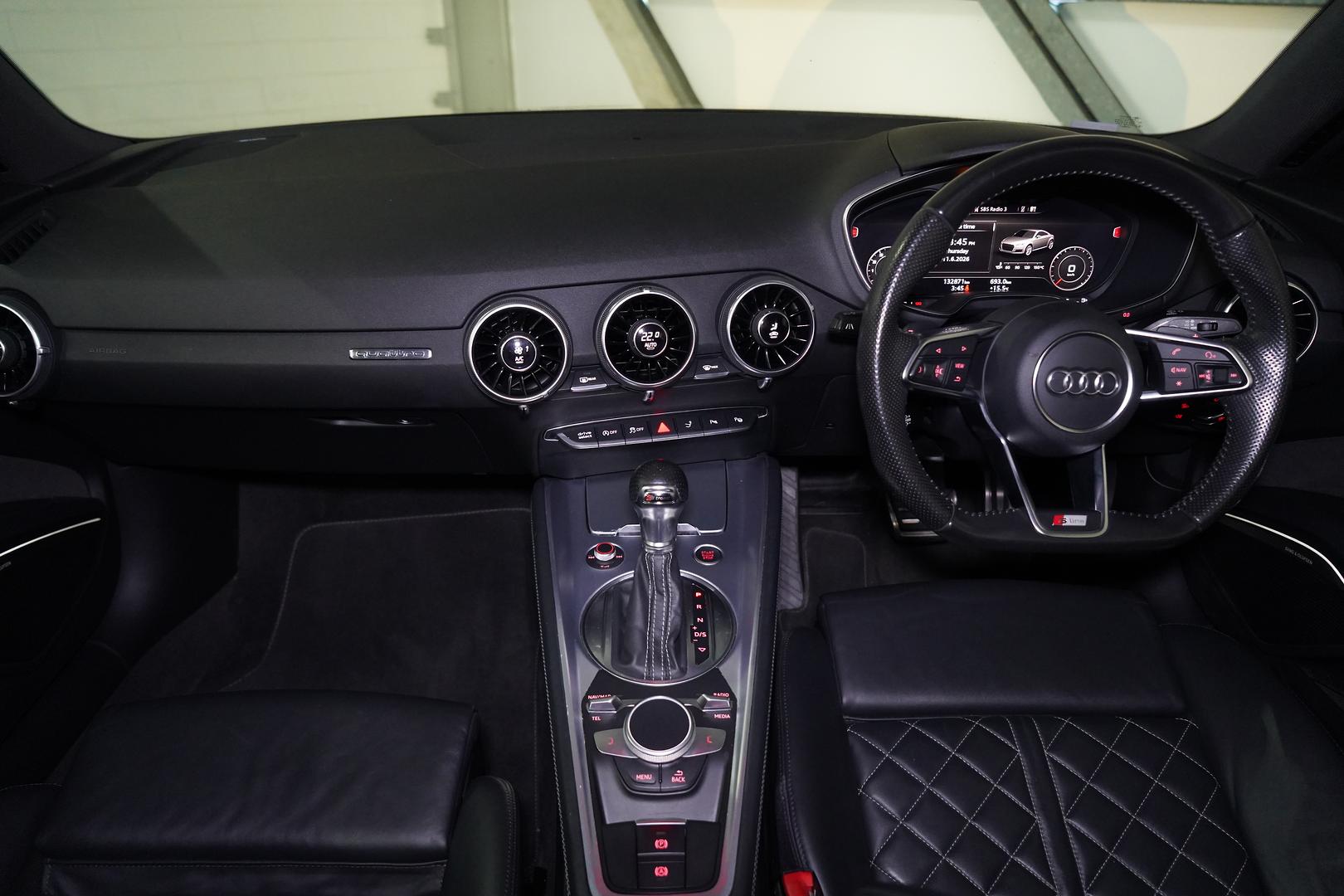2017 AUDI TT FV3 MY18 2.0 TFSI SPORT 6 SP AUTO DIRECT SHIFT COUPE