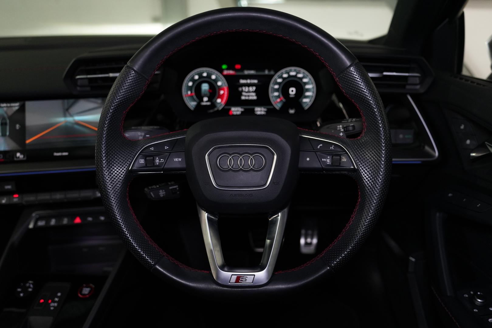 2022 AUDI S3 8Y MY22 2.0 TFSI QUATTRO 7 SP AUTO S-TRONIC 4D SPORTBACK