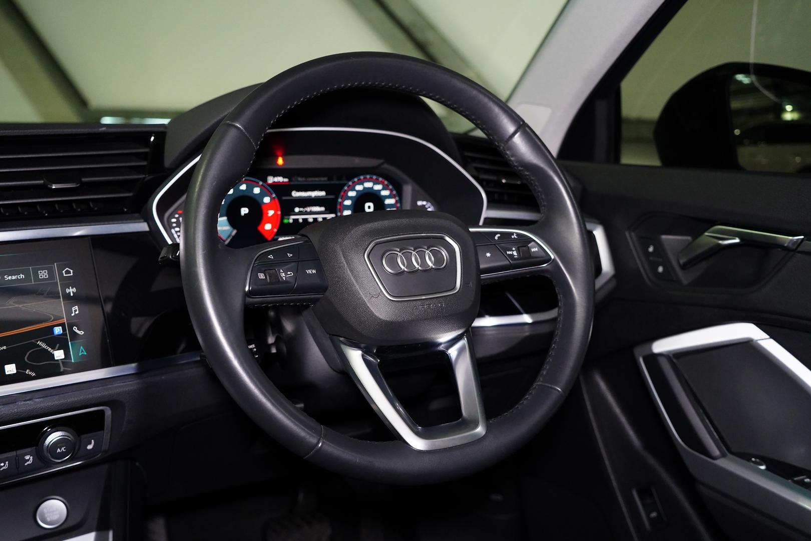 2019 AUDI Q3 F3 MY20 35 TFSI S LINE LAUNCH EDITION 6 SP AUTOMATIC STEPTRONIC 4D SPORTBACK