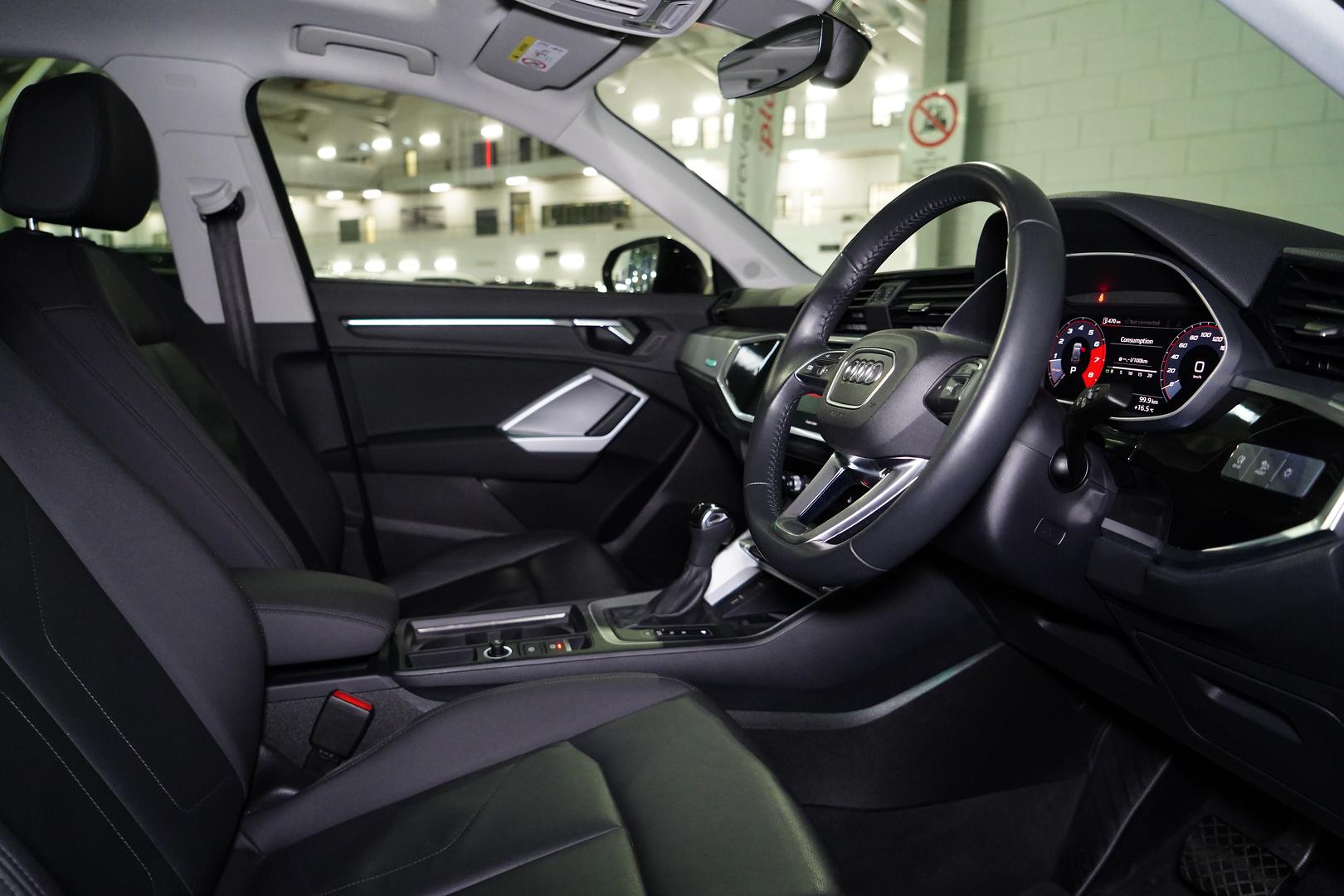 2019 AUDI Q3 F3 MY20 35 TFSI S LINE LAUNCH EDITION 6 SP AUTOMATIC STEPTRONIC 4D SPORTBACK