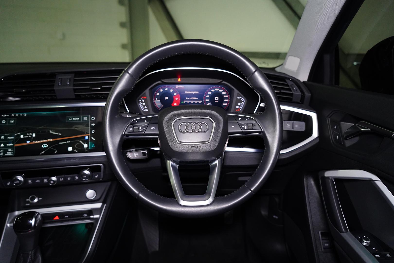 2019 AUDI Q3 F3 MY20 35 TFSI S LINE LAUNCH EDITION 6 SP AUTOMATIC STEPTRONIC 4D SPORTBACK