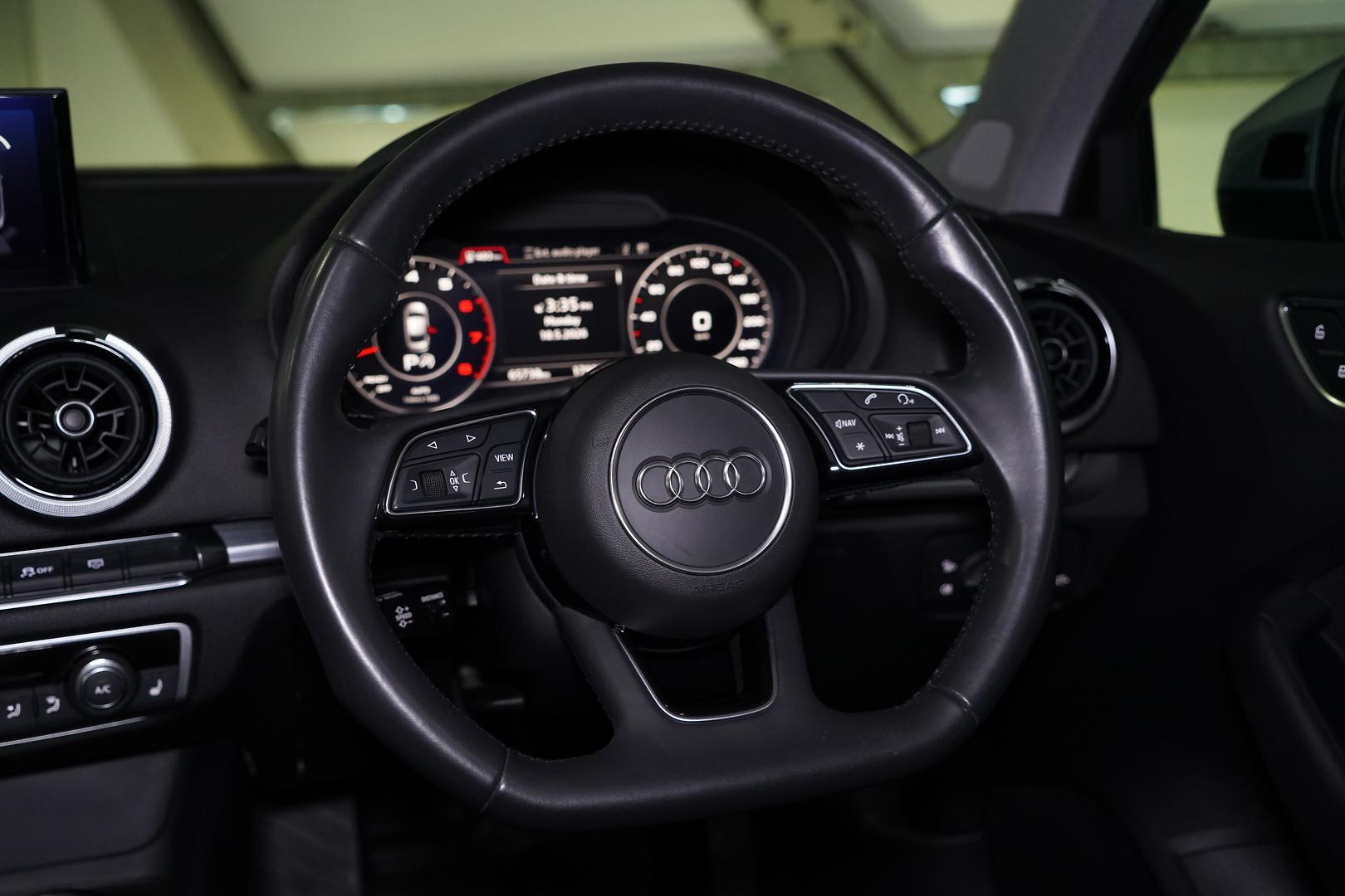 2018 AUDI A3 8V MY18 2.0 TFSI QUATTRO S LINE 7 SP AUTO S-TRONIC 4D SEDAN