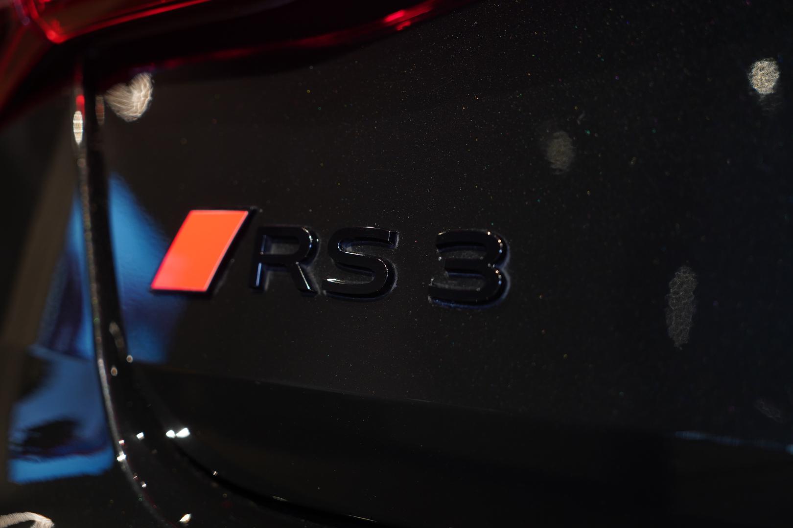 2025 AUDI RS 3 8Y MY25 2.5 TFSI S TRONIC 7 SP AUTO S-TRONIC 4D SEDAN