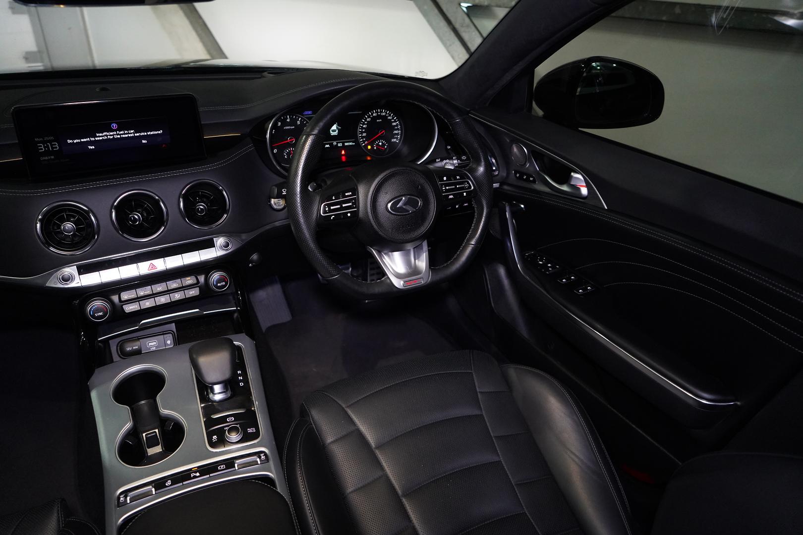2020 KIA STINGER CK MY20 GT (BLACK LEATHER) 8 SP AUTOMATIC 4D SEDAN