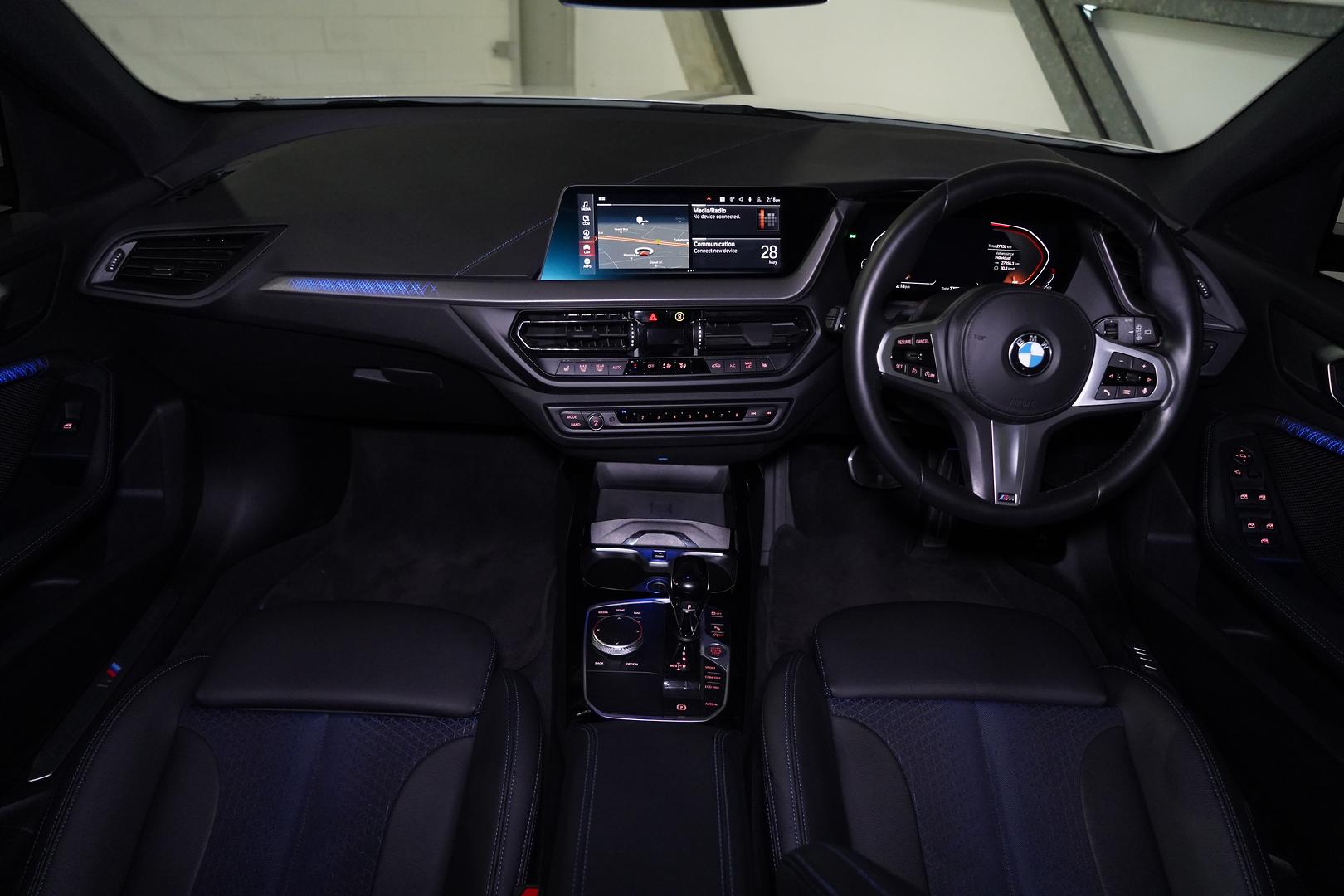 2022 BMW 1 F40 18i M SPORT 7 SP AUTO DUAL CLUTCH 5D HATCHBACK