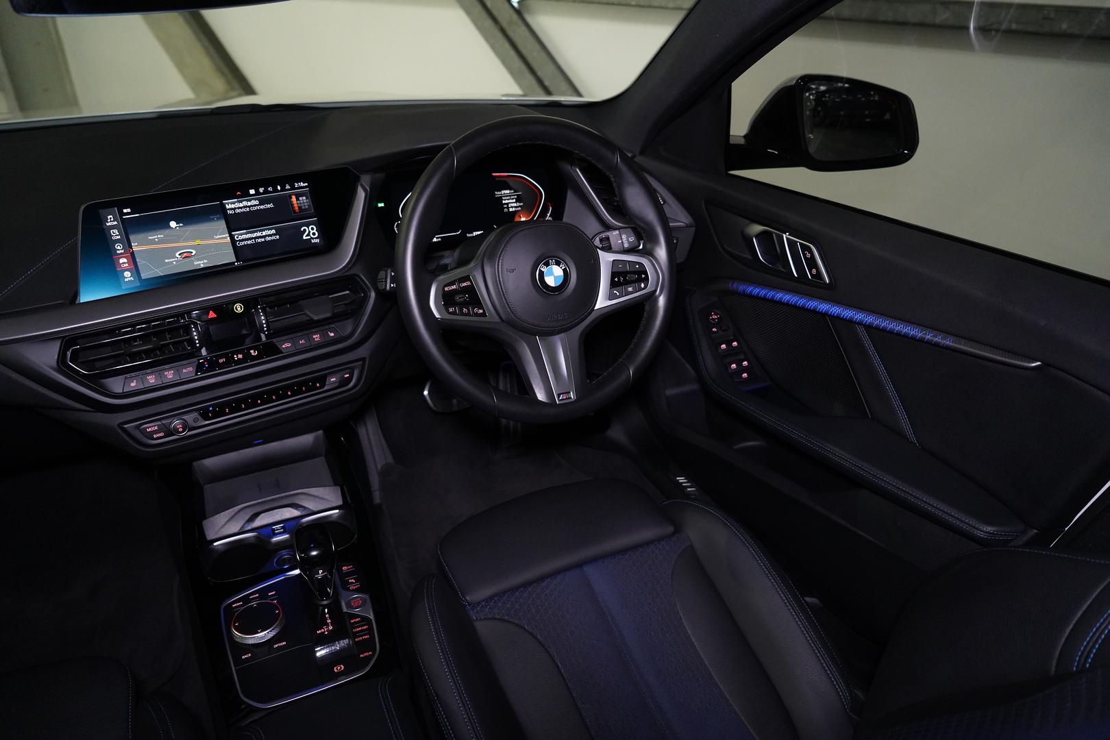 2022 BMW 1 F40 18i M SPORT 7 SP AUTO DUAL CLUTCH 5D HATCHBACK