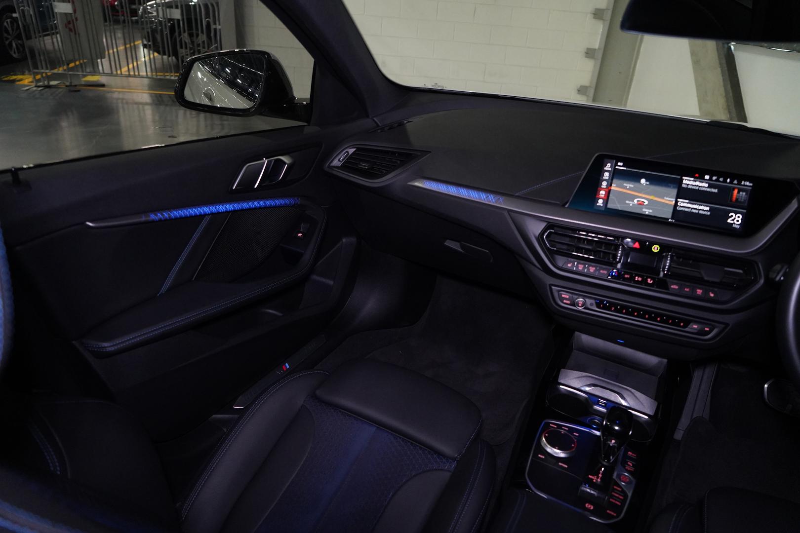2022 BMW 1 F40 18i M SPORT 7 SP AUTO DUAL CLUTCH 5D HATCHBACK