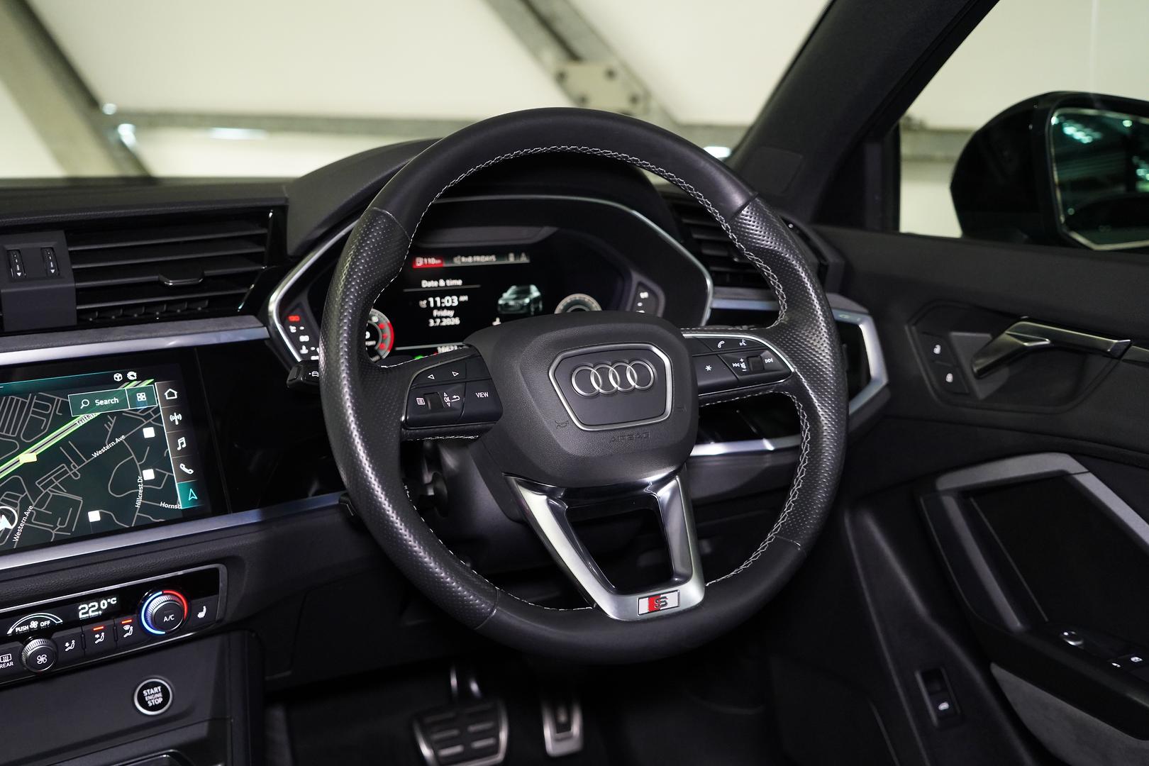 2022 AUDI Q3 F3 MY22 40 TFSI QUATTRO S LINE 7 SP AUTO S-TRONIC 4D WAGON