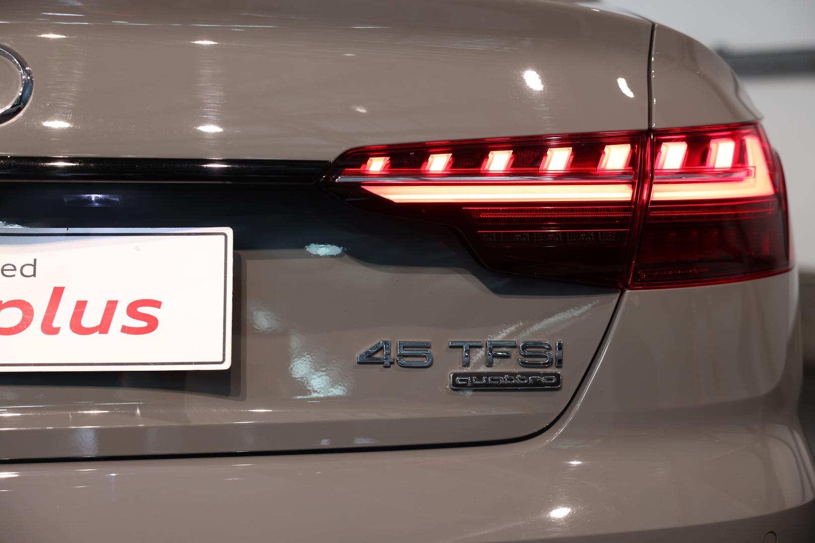 2020 AUDI A4 8W MY21 45 TFSI QUATTRO S LINE 7SP AUTO S-TRONIC DUAL CL 4D SEDAN