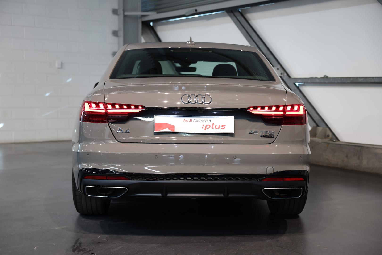 2020 AUDI A4 8W MY21 45 TFSI QUATTRO S LINE 7SP AUTO S-TRONIC DUAL CL 4D SEDAN