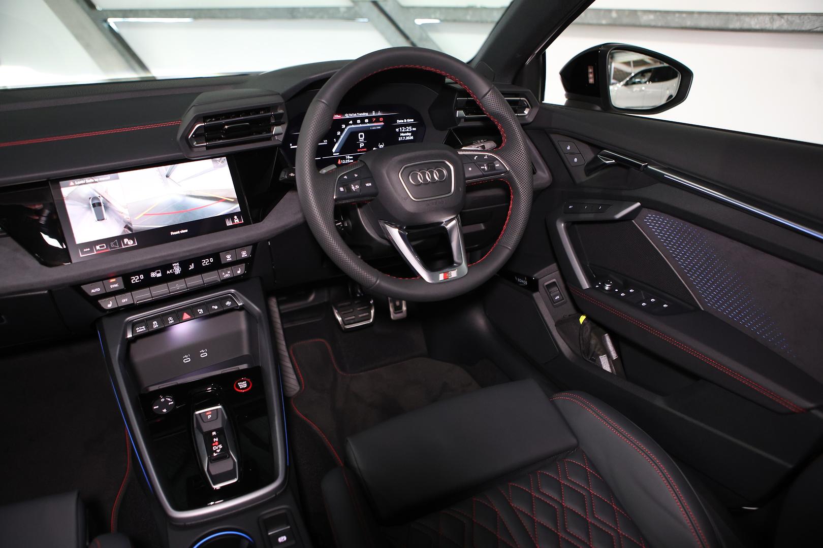 2026 AUDI S3 8Y MY26 TFSI QUATTRO 7 SP AUTO S-TRONIC 4D SPORTBACK