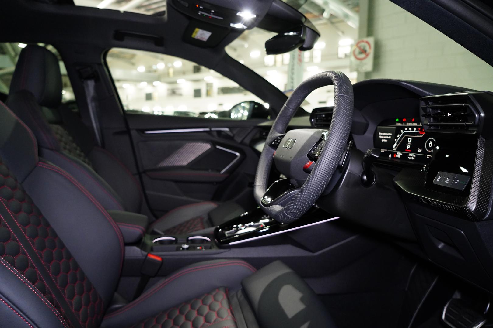 2025 AUDI RS 3 8Y MY24 2.5 TFSI S TRONIC 7 SP AUTO S-TRONIC 4D SEDAN