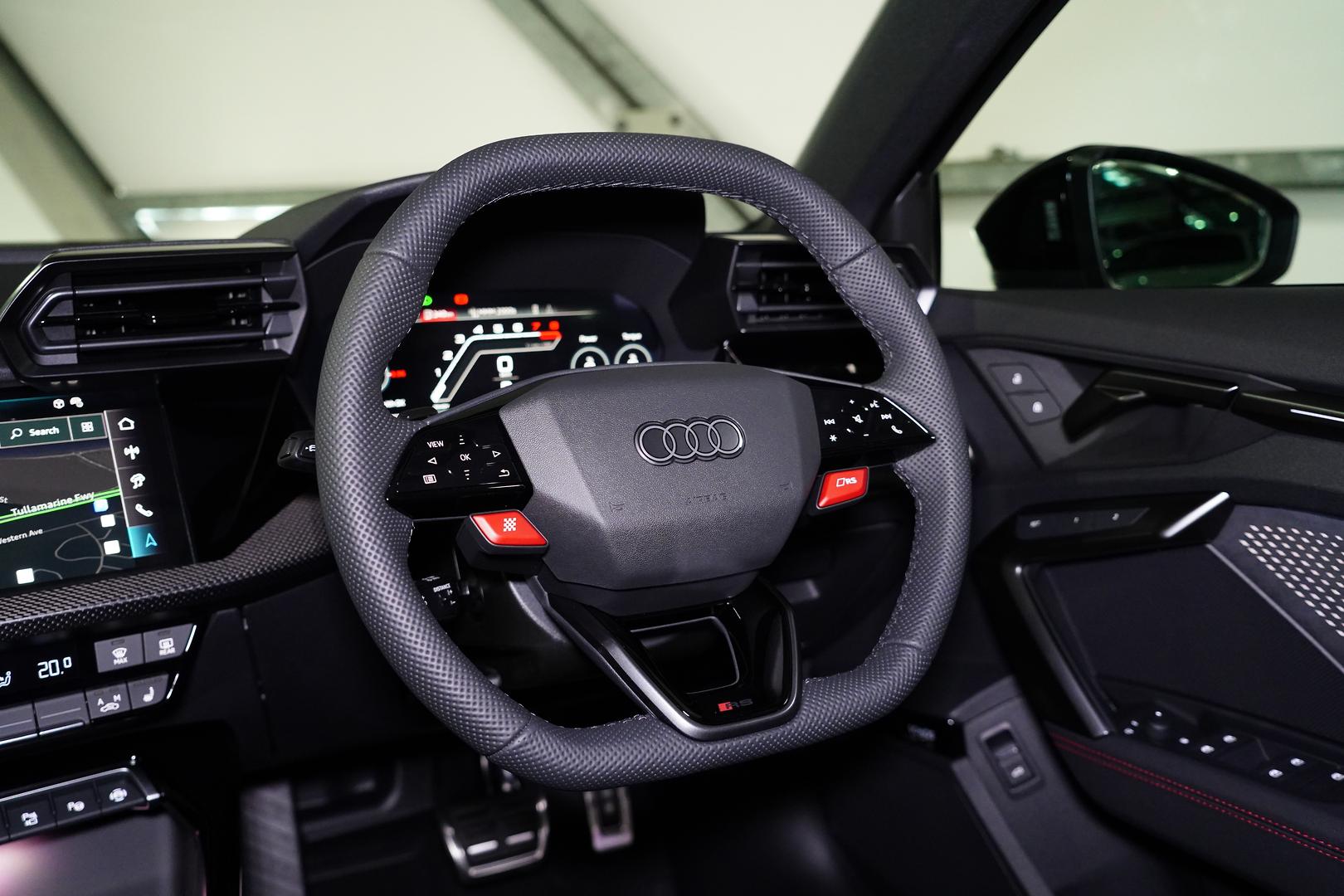 2025 AUDI RS 3 8Y MY24 2.5 TFSI S TRONIC 7 SP AUTO S-TRONIC 4D SEDAN