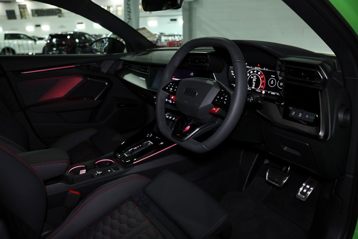 2025 AUDI RS 3 8Y MY25 2.5 TFSI S TRONIC 7 SP AUTO S-TRONIC 4D SPORTBACK