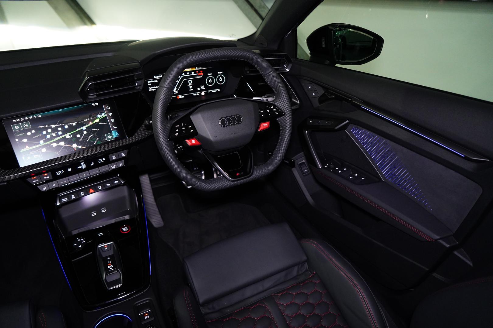2025 AUDI RS 3 8Y MY24 2.5 TFSI S TRONIC 7 SP AUTO S-TRONIC 4D SEDAN