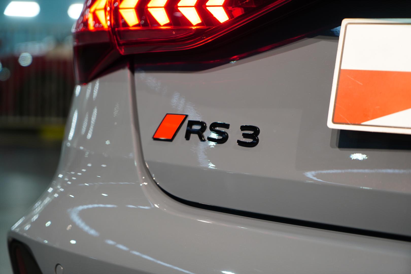 2025 AUDI RS 3 8Y MY24 2.5 TFSI S TRONIC 7 SP AUTO S-TRONIC 4D SEDAN