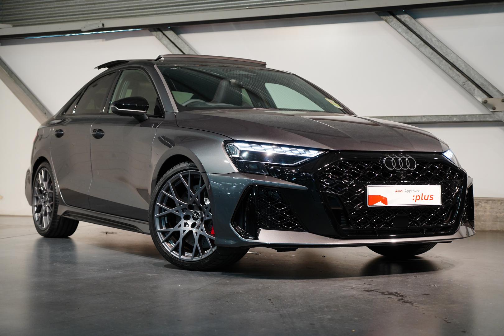 2025 AUDI RS 3 8Y MY25 2.5 TFSI S TRONIC 7 SP AUTO S-TRONIC 4D SEDAN