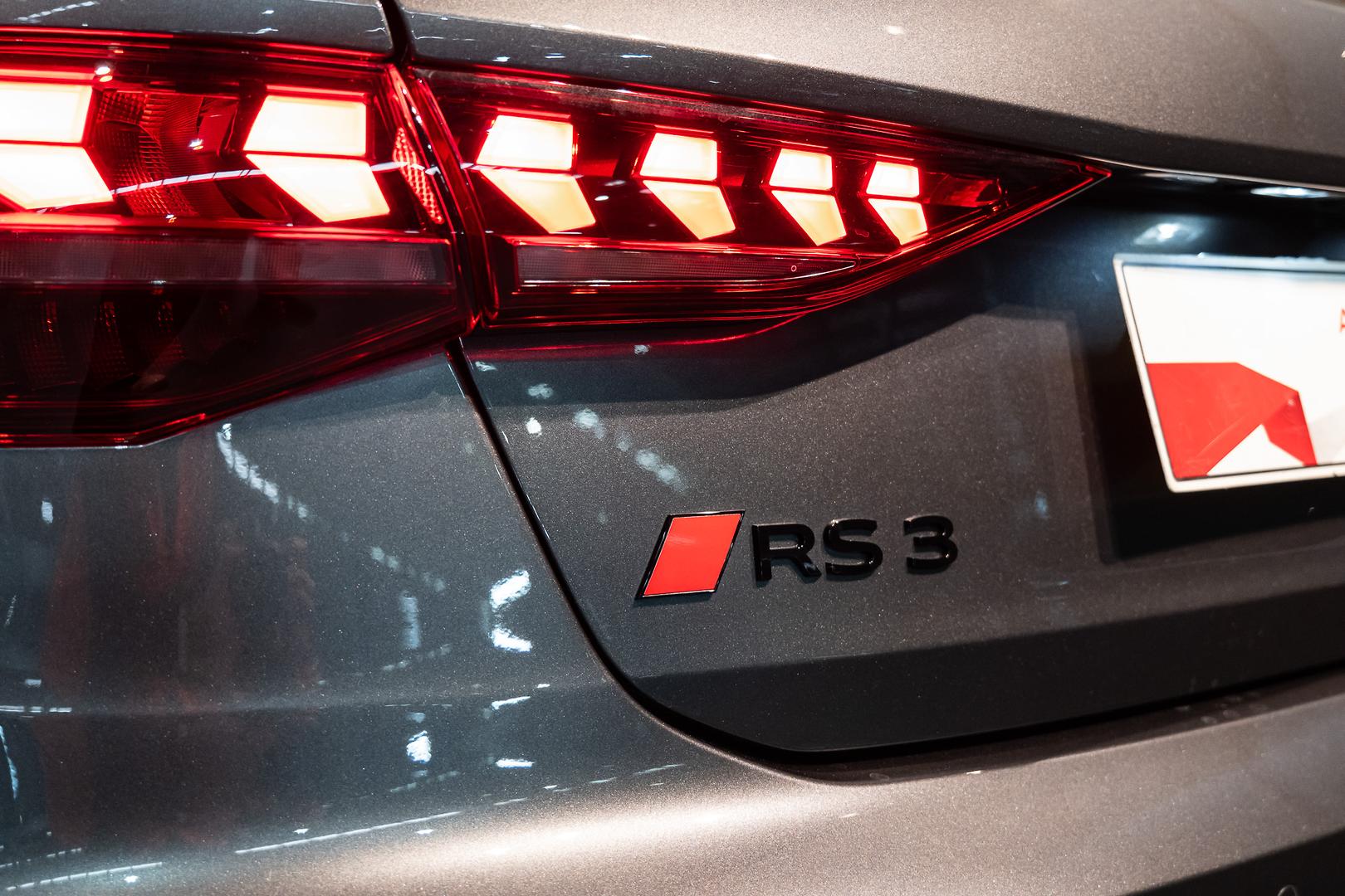 2025 AUDI RS 3 8Y MY25 2.5 TFSI S TRONIC 7 SP AUTO S-TRONIC 4D SPORTBACK