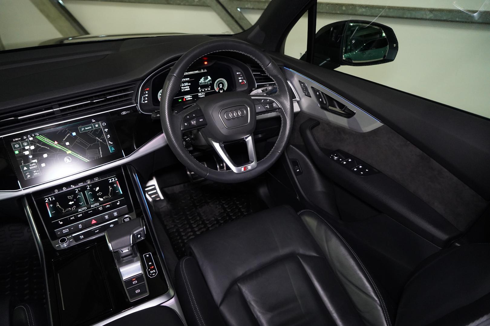 2022 AUDI Q7 4M MY22 55 TFSI S LINE QUATTRO MHEV 8 SP AUTOMATIC TIPTRONIC 4D WAGON