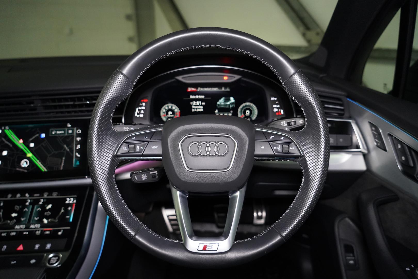 2022 AUDI Q7 4M MY22 55 TFSI S LINE QUATTRO MHEV 8 SP AUTOMATIC TIPTRONIC 4D WAGON