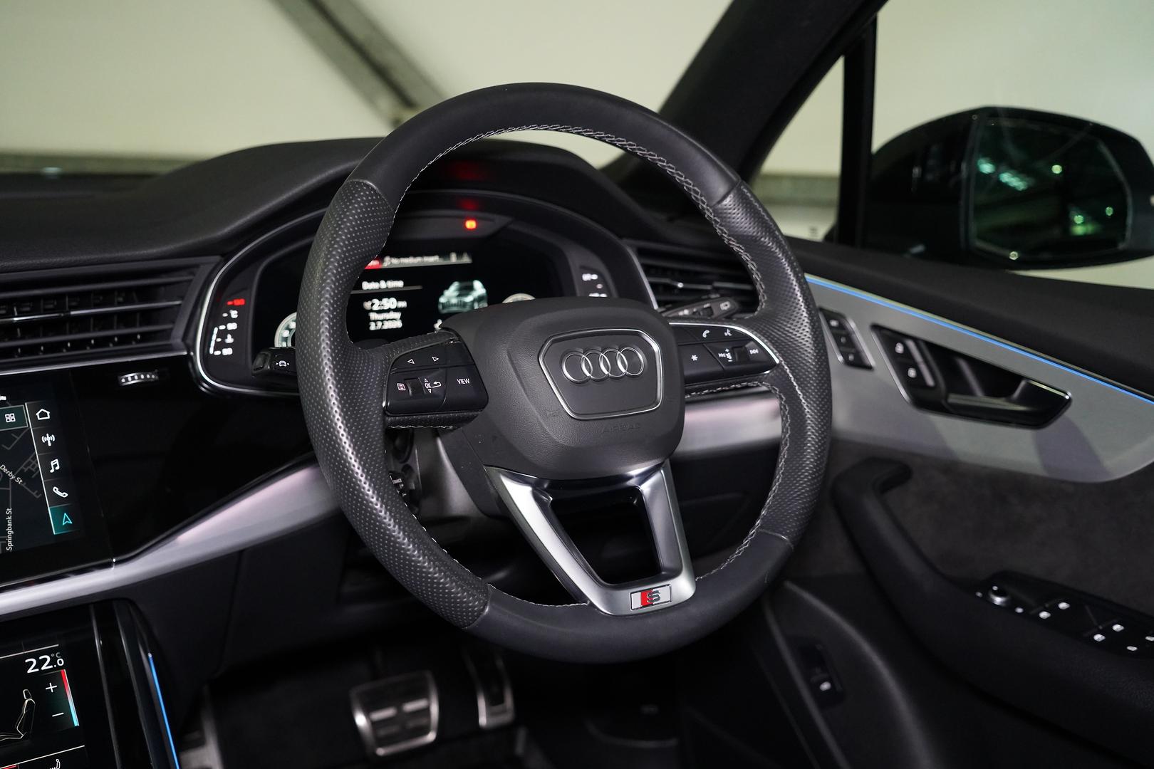 2022 AUDI Q7 4M MY22 55 TFSI S LINE QUATTRO MHEV 8 SP AUTOMATIC TIPTRONIC 4D WAGON