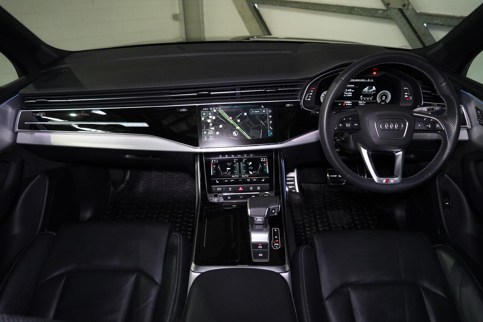 2022 AUDI Q7 4M MY22 55 TFSI S LINE QUATTRO MHEV 8 SP AUTOMATIC TIPTRONIC 4D WAGON