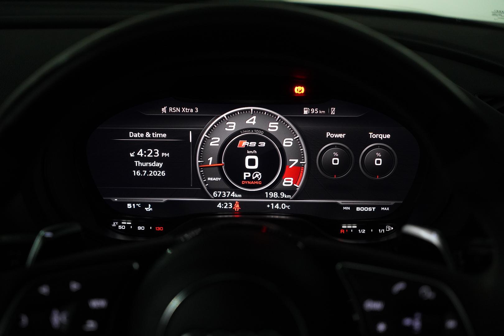 2017 AUDI RS 3 8V MY17 QUATTRO 7 SP AUTO DUAL CLUTCH 4D SEDAN